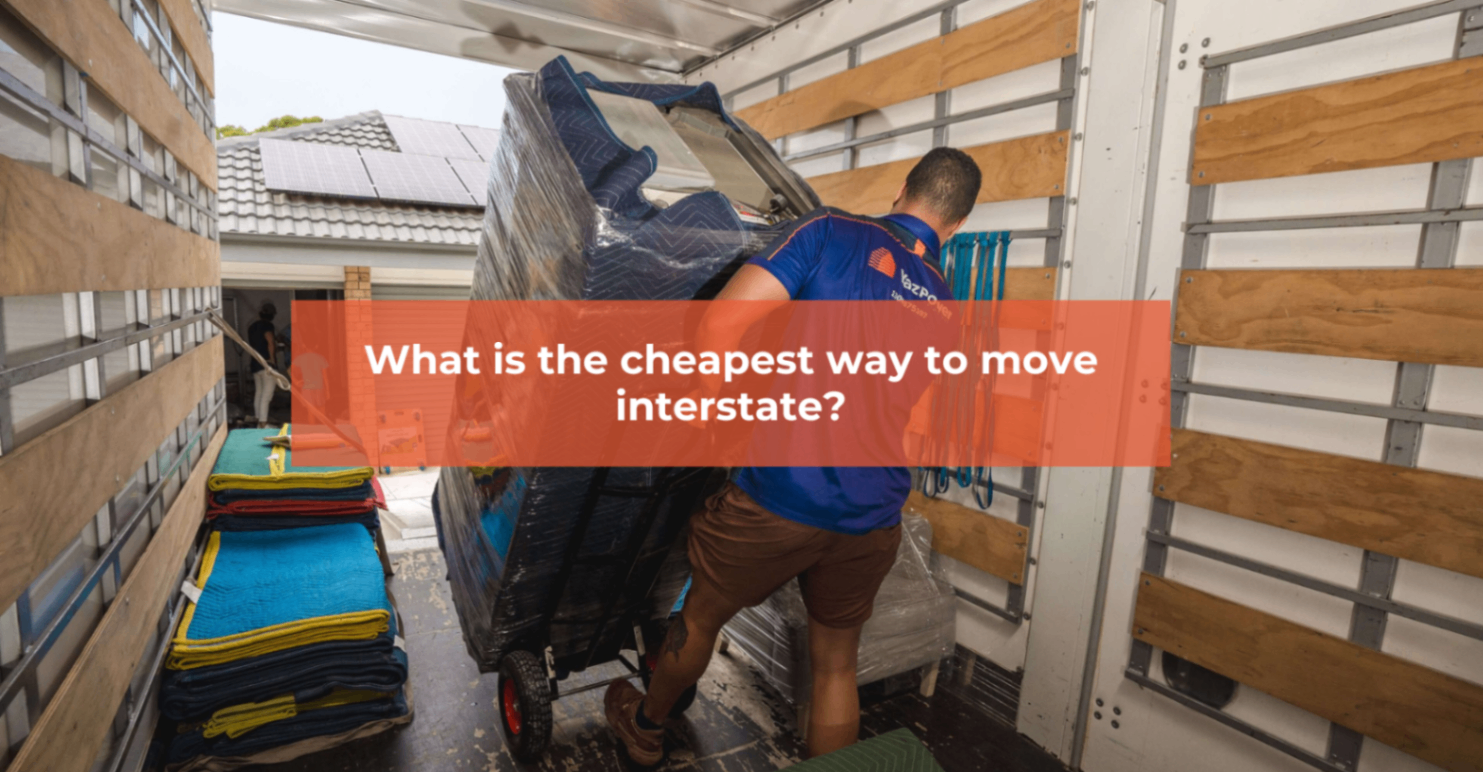What is the cheapest way to move interstate